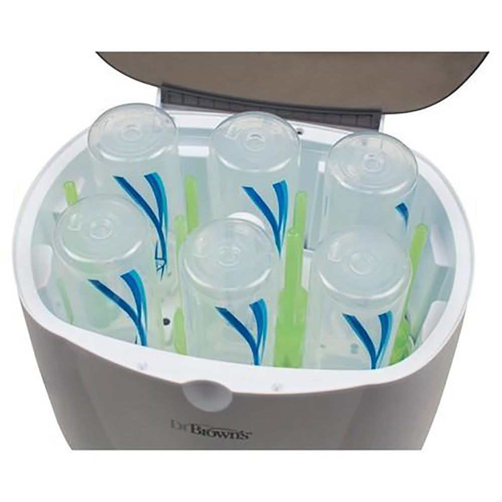 Dr Brown's Deluxe Electric Baby Feeding Bottle Sterilizer w/Cycle Indicator Type G Plug