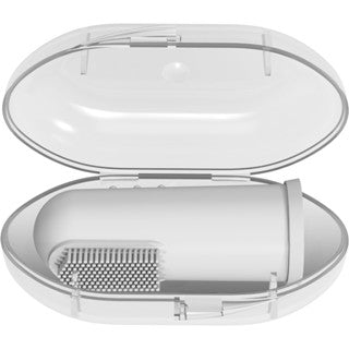 Dr. Brown's Super Soft Silicon Finger Toothbrush with Case for Toddlers, Clear/Grey/Light Green