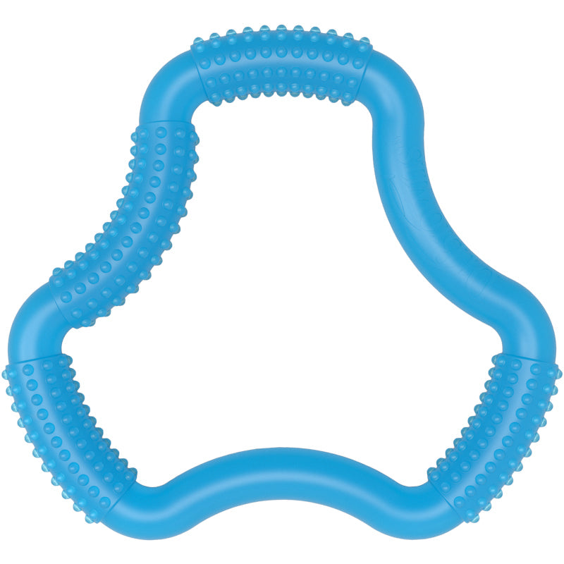 Dr. Brown's A-Shaped Flexees Baby Toddler Teether, Pink/Blue/Green
