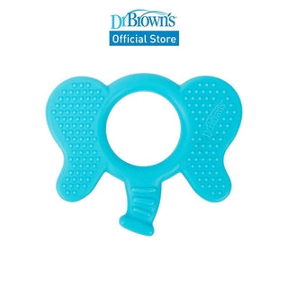 Dr. Brown's Flexees Friends Elephant Baby Toddler Teether, Blue