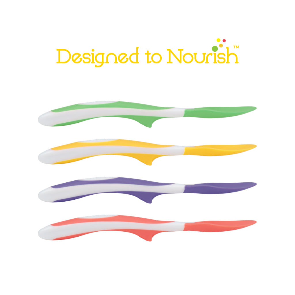 Dr. Brown's Soft-Tip Baby Toddler Feeding Spoons, 4 pieces